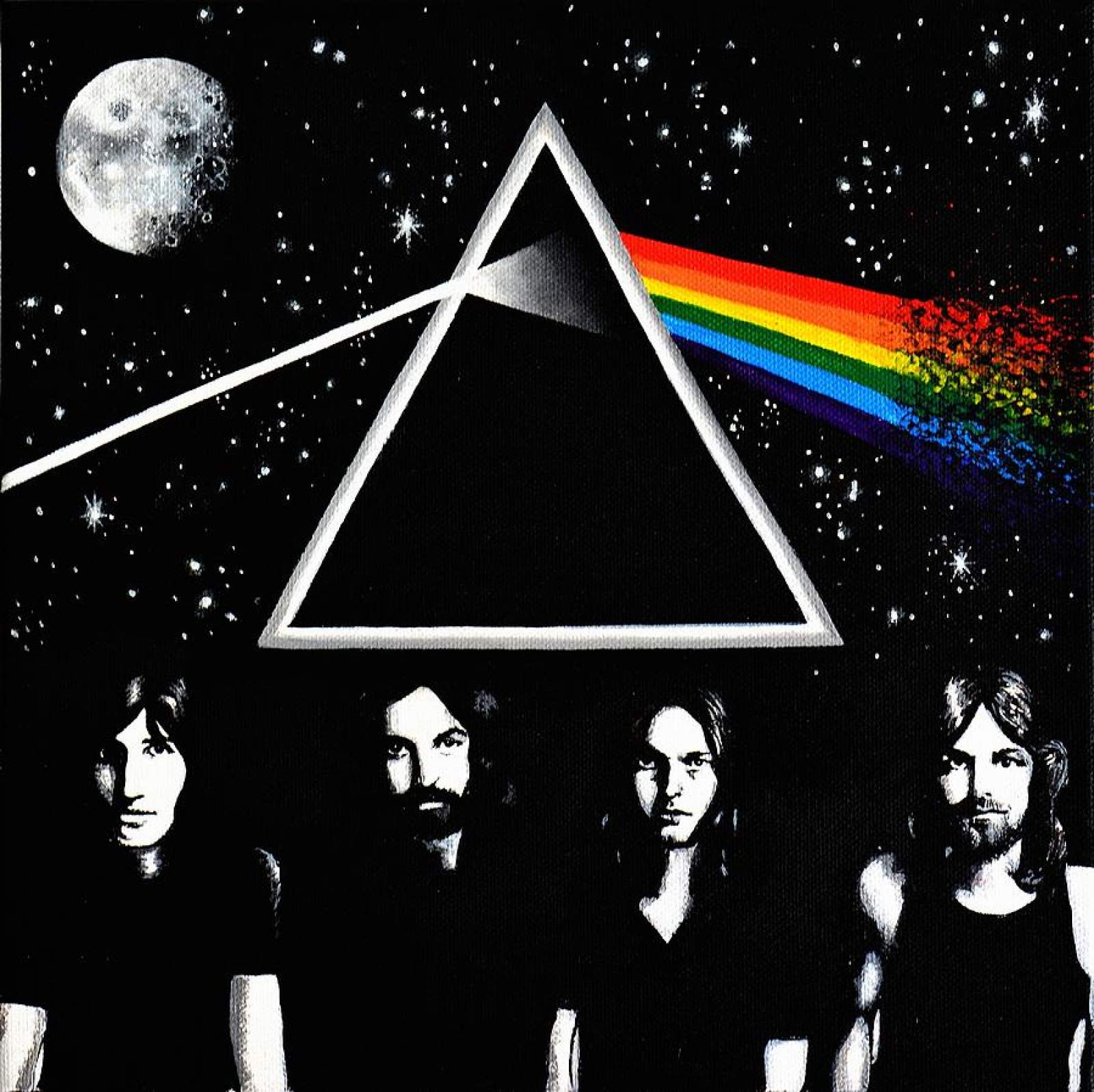 Сторона луны пинк флойд. Пинк Флойд the Dark Side of the Moon. Pink Floyd Dark Side of the Moon 1973. Темная сторона Луны альбом Пинк Флойд. Групп Пинк Флойд 1973 г.