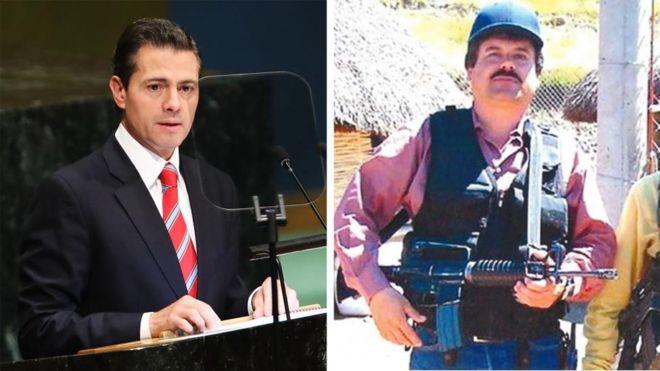 Мексикийн экс Ерөнхийлөгч Пена Ньето ба Эль Чапо