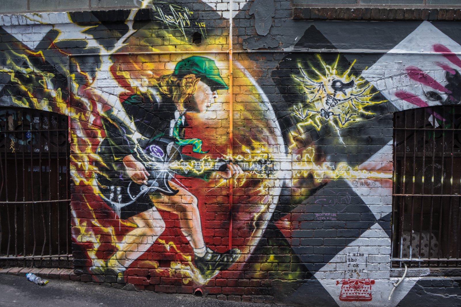 AC/DC Lane гудамжний графит урлал
