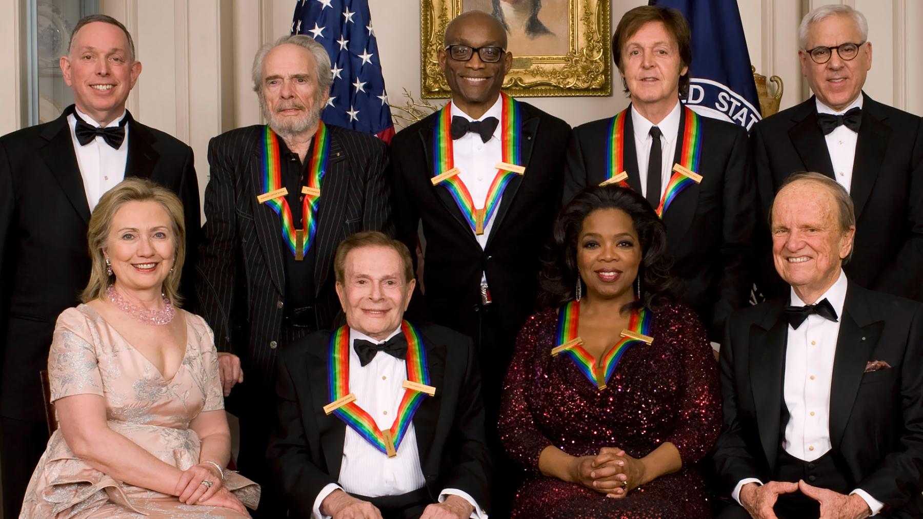 2010 он. Кеннедигийн хүндэтгэлийн эзэд