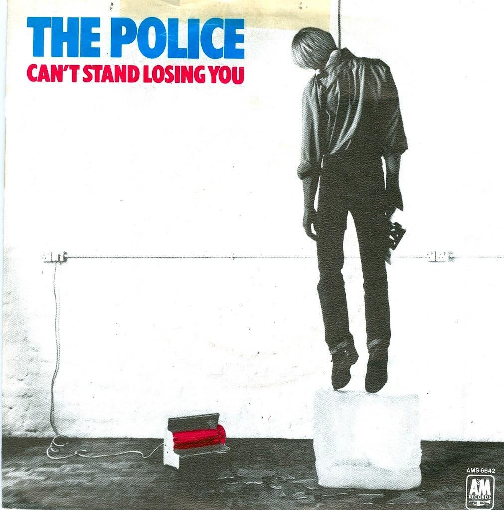 "Can't Stand Losing You" синглийн хавтасны зураг