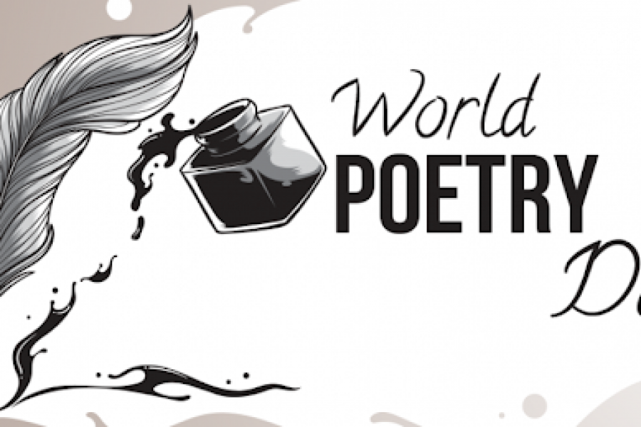 Poetry day. Эмблема поэзии. Всемирный день поэзии (World Poetry Day). Поэзия логотип. День поэзии эмблема.